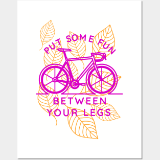 Funny Saying Bicycle Cyclist Posters and Art